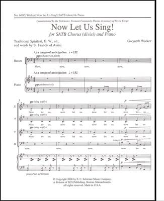 Now Let Us Sing!